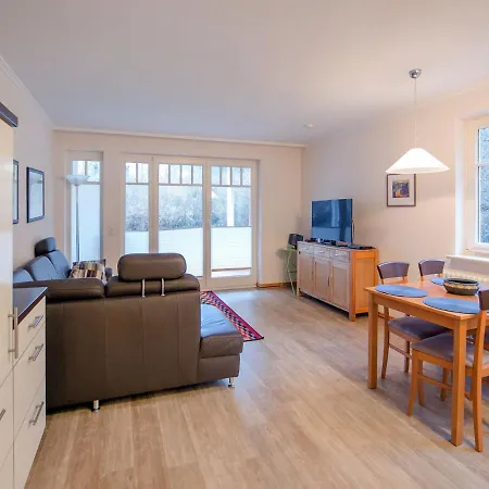 Duenenpark - Komfort 2-raum-ferienwohnung Mit 1 Schlafzimmer Und Terrasse Im Erdgeschoss 097 公寓 *