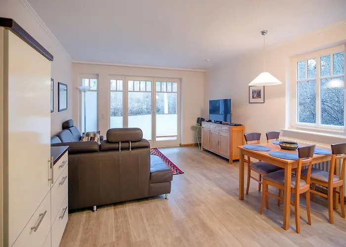 Duenenpark - Komfort 2-raum-ferienwohnung Mit 1 Schlafzimmer Und Terrasse Im Erdgeschoss 097 Διαμέρισμα *